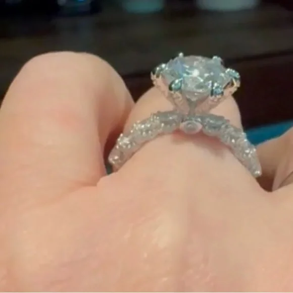 3 Carat Moissanite Ring Size 6 - Picture 7 of 9